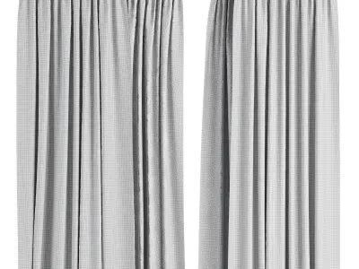 Curtain Set M64 3D model