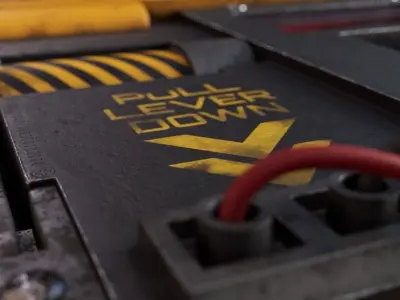 Warning Control Panel 3D model