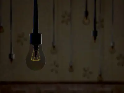 Light Bulb Free low-poly 3D model