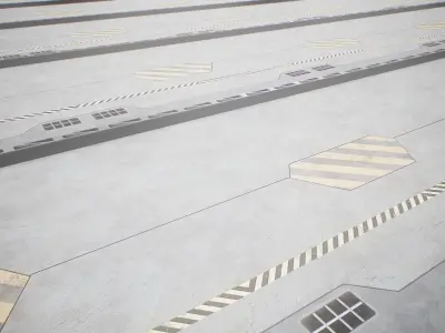 PBR Sci-Fi Texture Pack 04 Low-poly 3D model