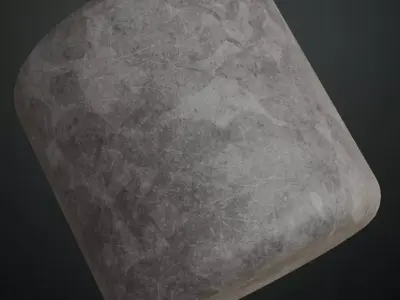 Galvanized Metal Sheet PBR Seamless Texture