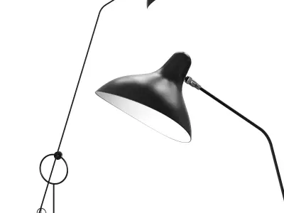Mantis BS8 Floor Lamp by DCW Editions 3D model