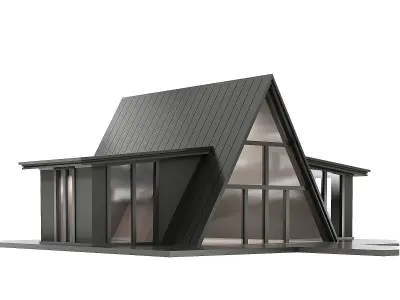 The Black Chalet 3D model