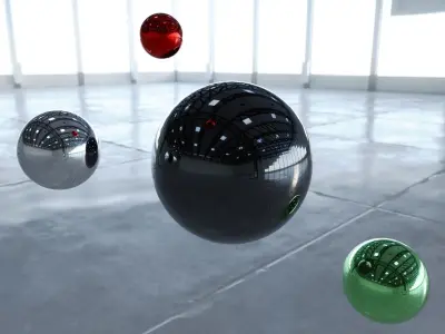 HDRI - Warehouse Interior 4 v1 Texture