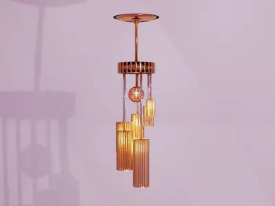 Chandelier Light 3D model buy