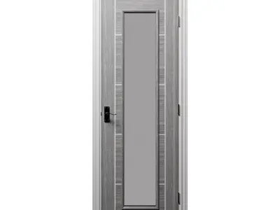 Vancouver Window Interior Door Set Low-poly 3D model