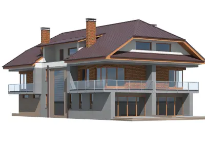cottage 012 3D model