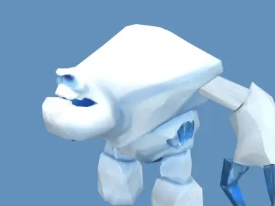 Marshmallow - Frozen Free low-poly 3D model