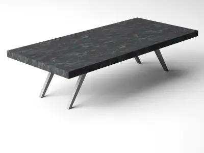 Coffee Table - High Quality Furniture 07 Low-poly 3D model
