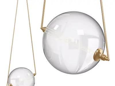 Otto Sphere Mini Pendant by lightology 3D model