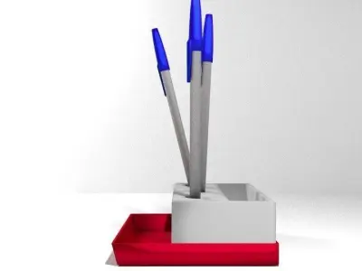 Pen Holder 3D model