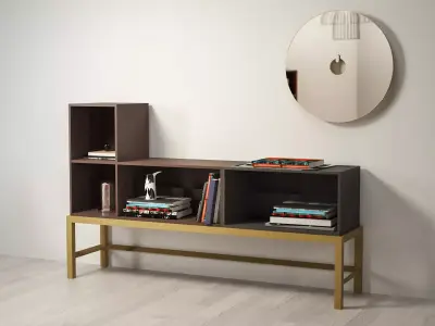 Briques TV unit21 3D model