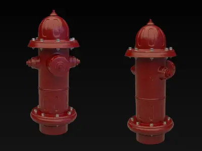Fire Hydrant 3D model