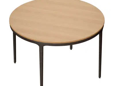 Maceo Dining Table Crate and Barrel Low-poly 3D model