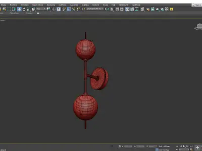 Mitzi Remi Wall Sconce Low-poly 3D model