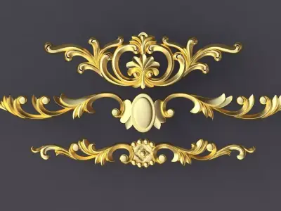 dekor ornament 3D model