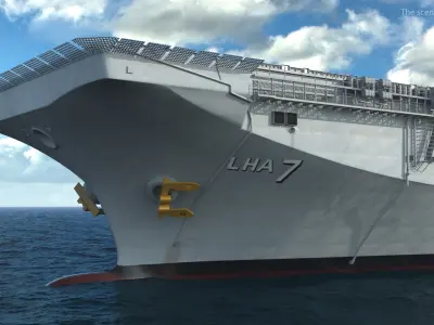  Amphibious Assault Ship LHA 7 