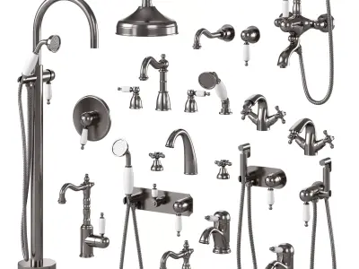 Medici faucet set by Boheme  3D model