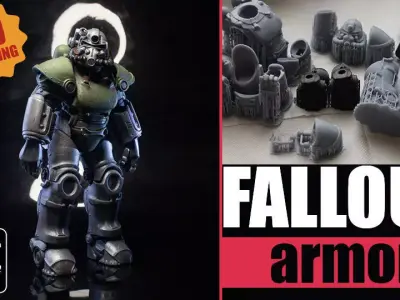 Fallout Armor - 3D Printing 3D print model