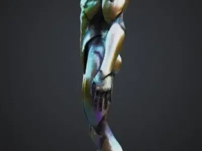 Humanoid 3D model