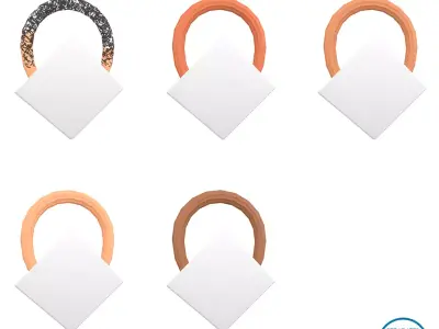 Churros v1 001 Low-poly 3D model