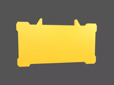 UHD High tech Graphical Interface v6 004 Low-poly 3D model