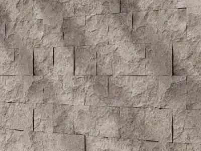 Split Face Travertine 02 - Seamless Texture