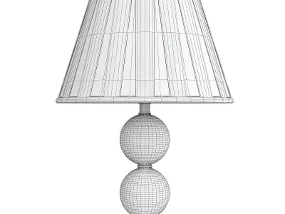 TABLE LAMP LOMBARD Low-poly 3D model