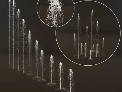  Collection fountain waterfall 