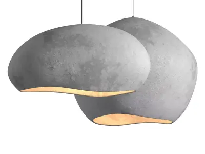 Ceiling lamp 3D model 19