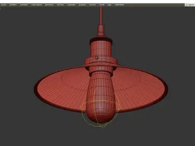 CEILING RADAR chelsom Low-poly 3D model