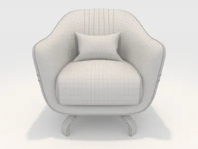 Armchair 27 3D model