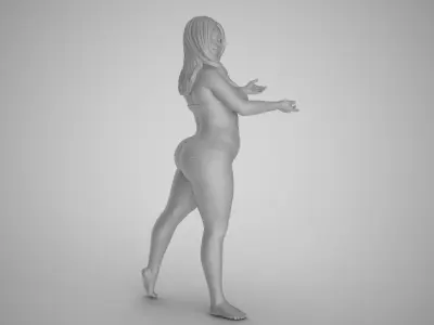 Confident Woman 4 3D print model