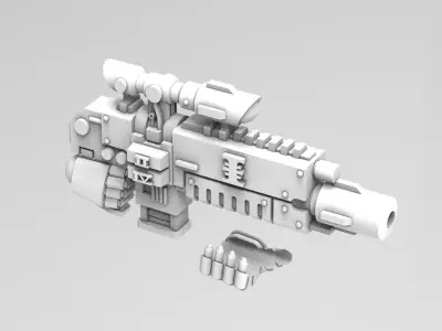 Deathvigil Last Gen Weapons 3D print model