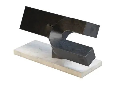 Clement Meadmore Attributed Working Model 3D model