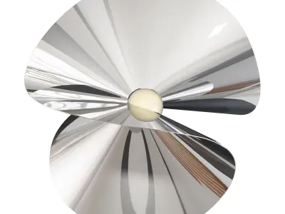 roche bobois mariposa table lamp 3D model