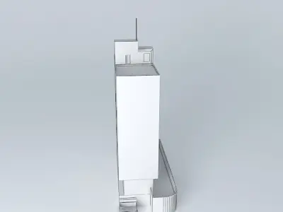 Building of porto street Free 3D model