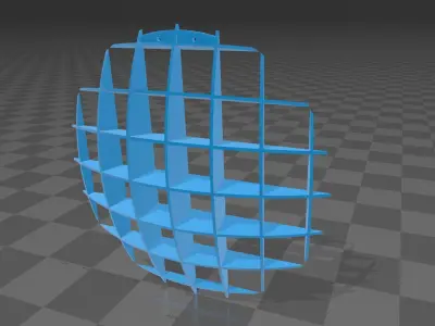 KEY HANGER Low-poly 3D 3D print model