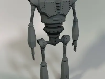 Iron Giant Robot 3D model