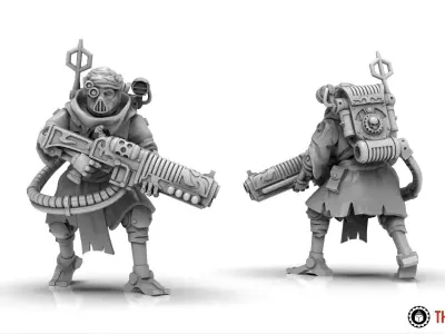 Dark Techno - Infantxii Rovers 3D print model