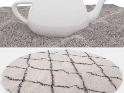 Rugs No 81 Low-poly 3D model