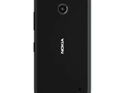 Nokia Lumia 630 black 3D model