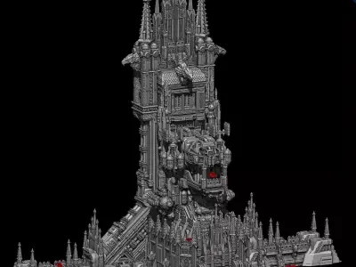 Command Center  3D print model