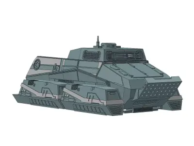 Imperial Troop Transport Carrier 3D print model