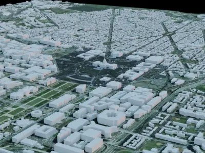 Washington DC - USA 3D model