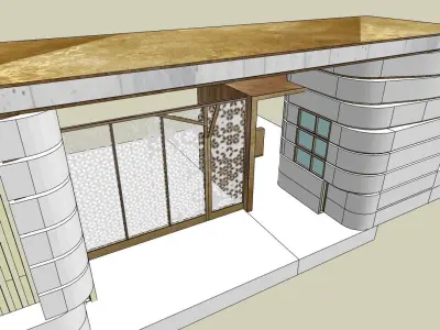 Gate House 3D Model 3D model get