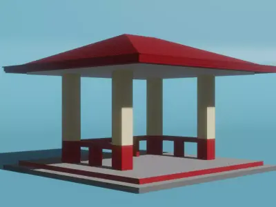 Waiting Shed 3D model