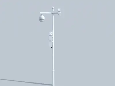 Outdoor Security Surveillance Camera 3D model