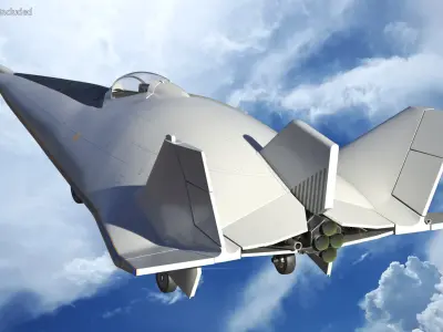  Advanced Tactical Air Superiority Fighter Simplified 