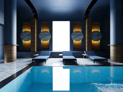 Interior - Indoor Pool - 260723 3D model